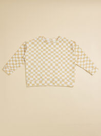 Logan Checkered Sweatshirt - TULLABEE