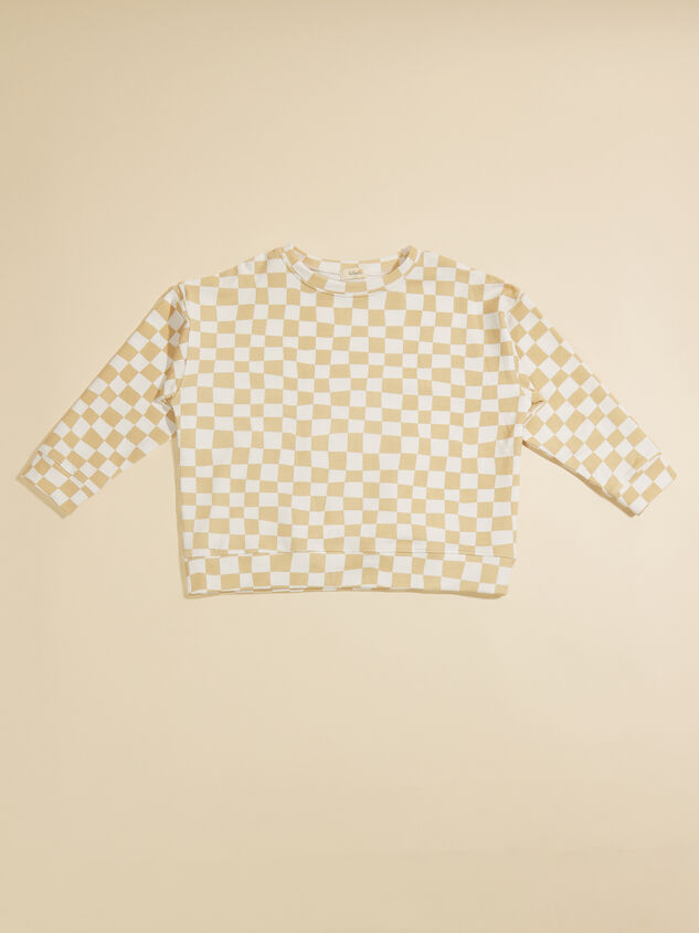 Logan Checkered Sweatshirt - TULLABEE