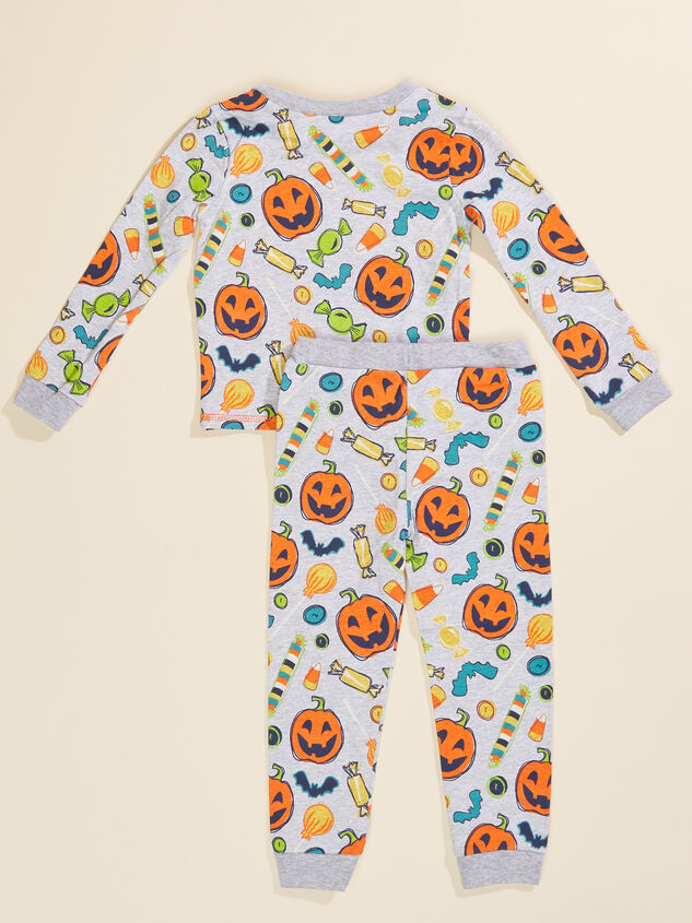Halloween Printed Pajamas Detail 2 - TULLABEE