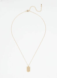 Pray Wait Trust Necklace Detail 5 - TULLABEE
