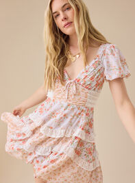 Aderny Floral Mini Dress - TULLABEE