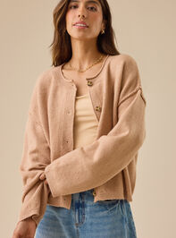 Vivienne Cozy Cardigan Detail 3 - TULLABEE