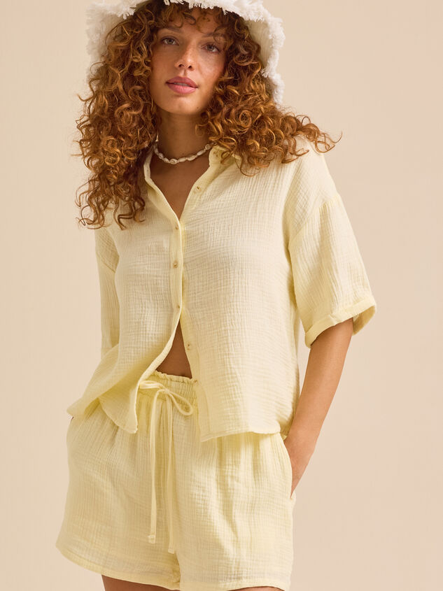 Delia Gauze Top Detail 4 - TULLABEE