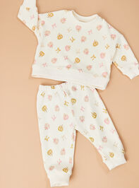 Pumpkin Bow Top and Pants Set - TULLABEE