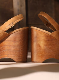 Fox Wood-Bottom Platform Wedges by Matisse Detail 3 - TULLABEE