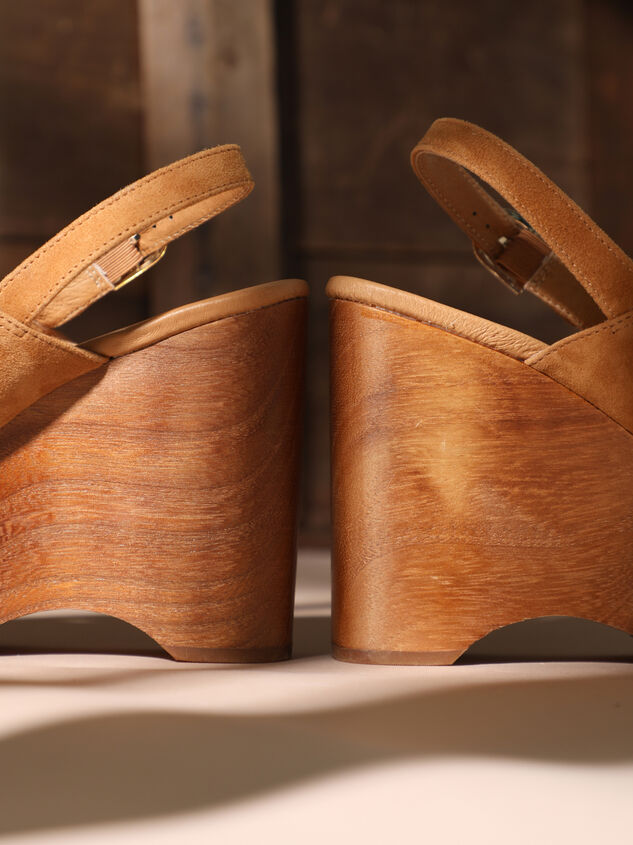 Fox Wood-Bottom Platform Wedges by Matisse Detail 3 - TULLABEE