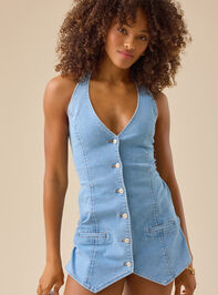 Sam Denim Romper - TULLABEE