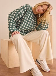 Weekender Gingham Pullover - TULLABEE