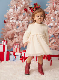 Naomi Tulle Sweater Dress - TULLABEE