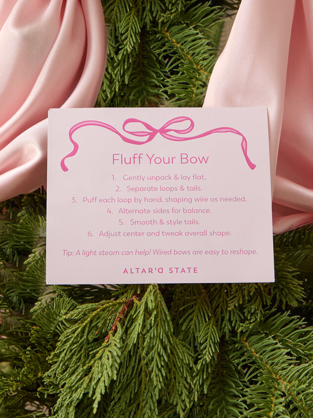 Merry Bow Tree Topper Detail 3 - TULLABEE