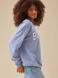 Boy Mom Graphic Sweatshirt Detail 4 - TULLABEE