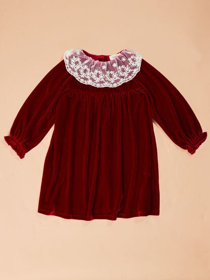 Rebecca Velvet Mini Dress - TULLABEE