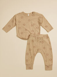 Baseball Joggers by Rylee + Cru Detail 4 - TULLABEE