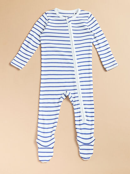Jordan Stripe Footie - TULLABEE
