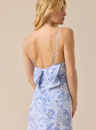 Sandy Floral Mini Dress Detail 4 - TULLABEE