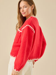 Nila Whipstitch Sweater Detail 6 - TULLABEE