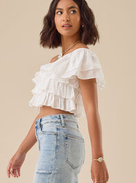 Simone Ruffle Top Detail 3 - TULLABEE