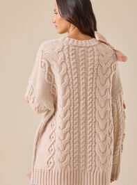 Ember Ribbon Cardigan Detail 5 - TULLABEE