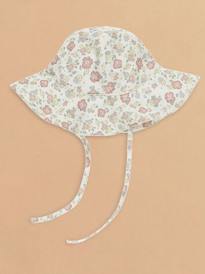 Pheobe Floral Sun Hat - TULLABEE