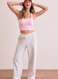 Turbo Striped Straight Leg Pant - TULLABEE
