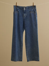 Maggie Wide Leg Jeans - TULLABEE