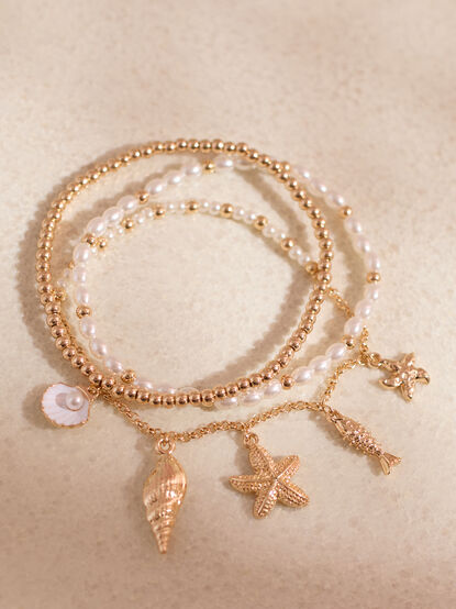 Under the Sea Charm Bracelet Set - TULLABEE