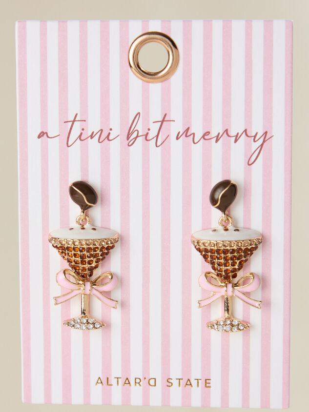 Espresso Martini Dangle Earrings - TULLABEE