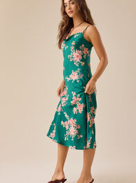Ashlee Floral Slip Dress Detail 3 - TULLABEE