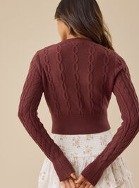 Marilyn Button Up Cardigan Detail 4 - TULLABEE
