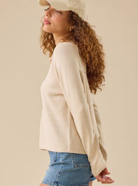 Harper Button Up Cardigan Detail 2 - TULLABEE