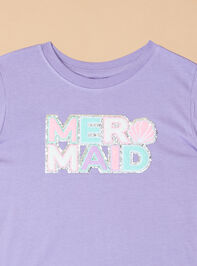 Mermaid Patch Tee Detail 2 - TULLABEE