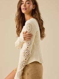 Gia Crochet Sleeve Fitted Thermal - TULLABEE