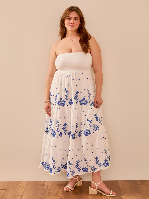 Melanie Strapless Maxi Dress - TULLABEE