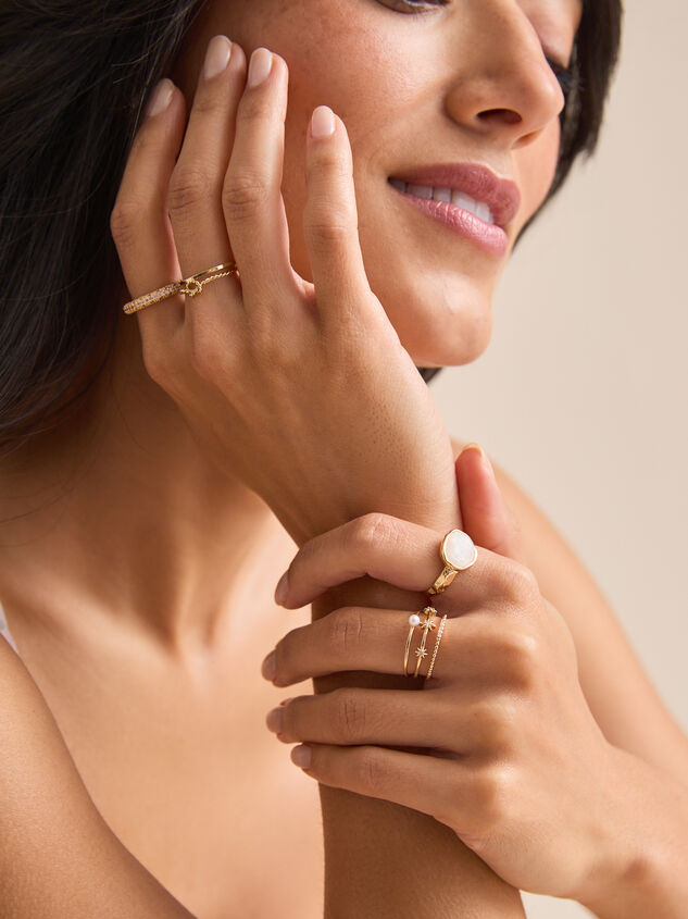 Glitz Dainty Ring 6 Pack - TULLABEE