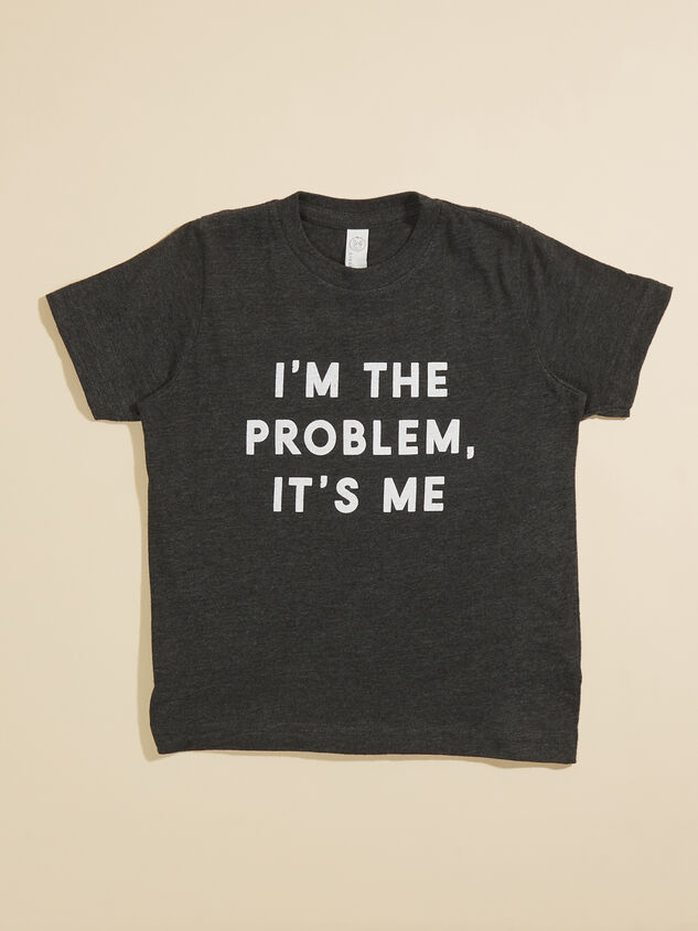 I'm The Problem Graphic Tee Detail 2 - TULLABEE