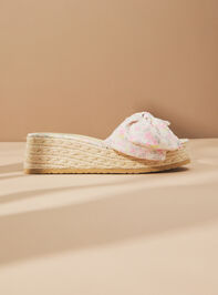 The Praciee Platform Sandal Detail 3 - TULLABEE