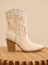 Nell Floral Boot Detail 2 - TULLABEE