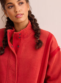 Studio Snap Pieced Pullover Detail 2 - TULLABEE