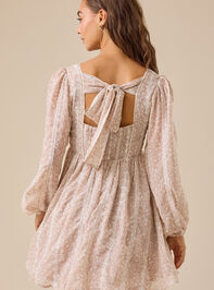 Antonia Floral Mini Dress Detail 2 - TULLABEE