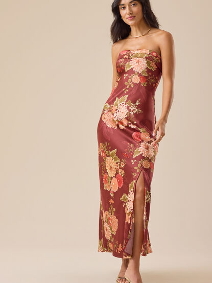 Angelique Floral Maxi Dress - TULLABEE
