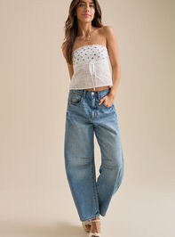 Tracy Empire Tube Top Detail 4 - TULLABEE