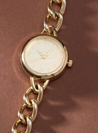 Round the Clock Chain Watch Detail 2 - TULLABEE