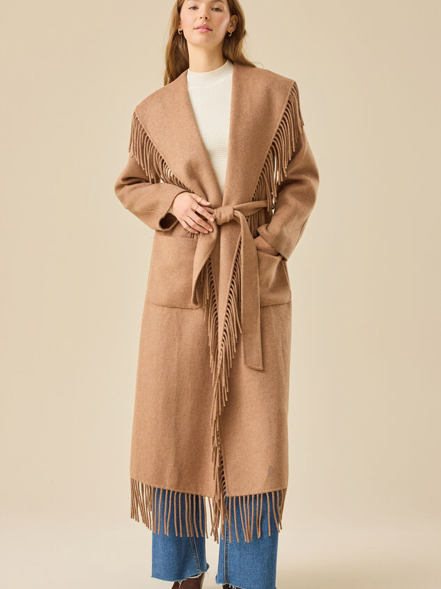Juliette Wool Coat Detail 2 - TULLABEE