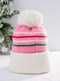 Fa La La Beanie Detail 2 - TULLABEE