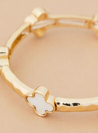Clover Stretch Bracelet Detail 2 - TULLABEE