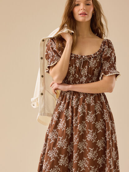 Aura Floral Maxi Dress - TULLABEE
