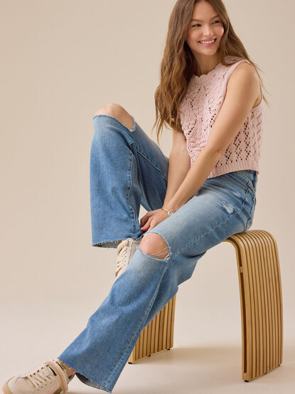 Rollins Straight Leg Jeans - TULLABEE