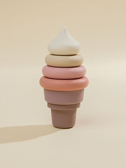 Ice Cream Stacker Toy - TULLABEE