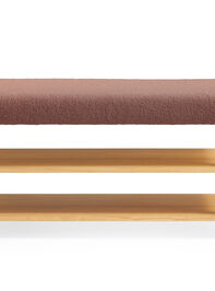 Hudson Upholstered & Wood Storage Bench - TULLABEE