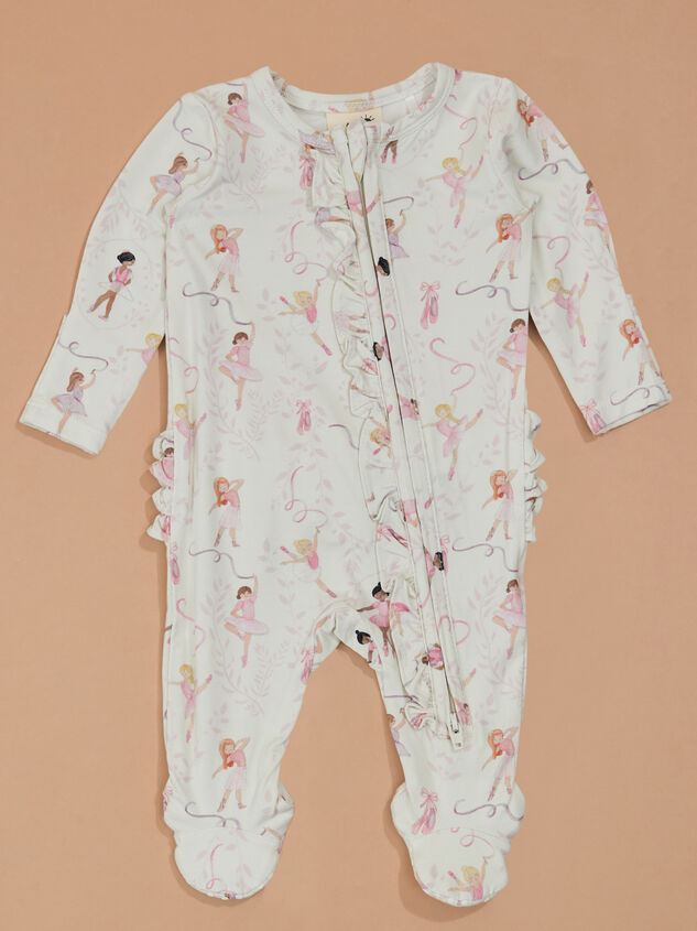 Tiny Dancer Ruffle Footie - TULLABEE
